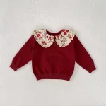 【66-100cm】 刺繍 襟 トップス - 画像 (14)