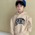 【80-150cm】 英字プリント ボア付き セットアップ - 画像 (11)
