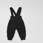 【66-100cm】 シンプルリブ サロペット - 画像 (10)