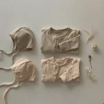 【66-90cm】ボンボン付き 花柄 オールインワン - 画像 (9)