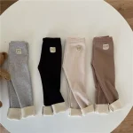 【80-130cm】 熊柄 レギンス - 画像 (3)