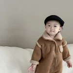 【66-100cm】 ボア オールインワン  OR アウター - 画像 (6)