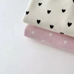 【73-120cm】ハート柄 セットアップ - 画像 (8)