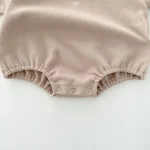 【66-90cm】熊柄ポロ ロンパース - 画像 (9)