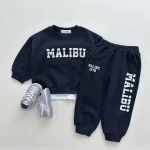 【80-130cm】 英字プリント 2点セット - 画像 (4)