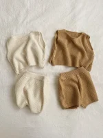 【66-90cm】ベスト ＋ ボトムス 2点セット - 画像 (2)