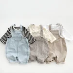【80-130cm】 デニム サロペット - 画像 (7)