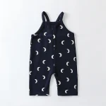 【73-100cm】 月柄 サロペットorサイドボタン トップス - 画像 (7)