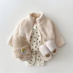 【73-120cm】ハート柄 セットアップ - 画像 (5)