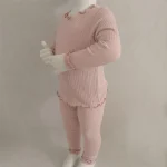 【66-90cm】 ピュア ルームウエア セットアップ - 画像 (5)