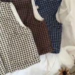 【80-130cm】 チェック ベスト - 画像 (11)