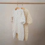 【66-90cm】 ボンネットOR小花柄 オールインワン - 画像 (8)