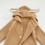 【66-90cm】 ウサギ帽子 オールインワン - 画像 (31)