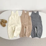 【66-90cm】 シンプル サロペット - 画像 (6)
