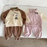 【80-150cm】 カラー切り替え セットアップ - 画像 (3)