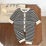 【66-100cm】 ボーダー オールインワン - 画像 (12)