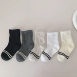 【GOODS】 韓国風 シンプル ソックス