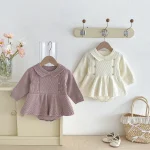 【66-100cm】 ワンピース  ゲーブル ロンパース - 画像 (11)