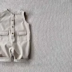 【65-90cm】 ポケット付き オールインワン - 画像 (7)