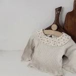 【66-90cm】 フリル 花柄 トップス - 画像 (3)
