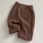 【73-100cm】 ワッフル パンツ - 画像 (3)