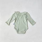 【66-90cm】 フリル襟 ロンパース - 画像 (9)