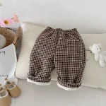 【73-120cm】チェック柄 ボトムス - 画像 (3)