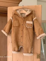 【66-100cm】 ボア オールインワン  OR アウター - 画像 (3)