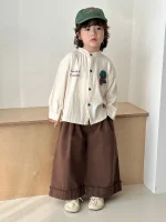 【80-150cm】 キノコ シャツ - 画像 (9)