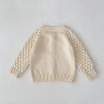 【66-100cm】 無地 ナチュラル カーディガン - 画像 (9)