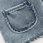【73-110cm】 ポケット付き デニム アウター - 画像 (9)
