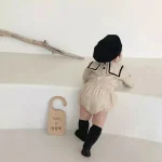 【66-90cm】 セーラー風 スクエア襟 セットアップ - 画像 (11)