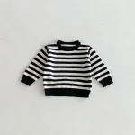 【80-130cm】 ボーダー クールネック トップス - 画像 (13)