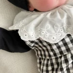 【66-90cm】 シンプル トップス or チェック ロンパース - 画像 (22)