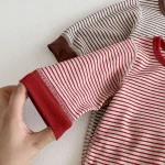 【66-90cm】 ボーダー オールインワン - 画像 (8)