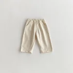 【73-110cm】 ポケット シンプル カジュアル パンツ - 画像 (3)