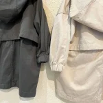 【80-150cm】 フード付き ロング アウター - 画像 (23)