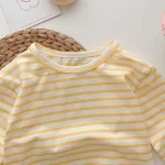 【73-110cm】 ボーダー シャツ - 画像 (10)