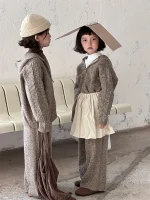 【90-140cm】 ニット セットアップ - 画像 (5)