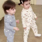 【66-100cm】 ヨーロッパ風 小花柄 オールインワン - 画像 (11)