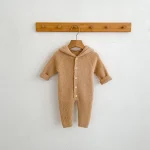 【66-90cm】 ウサギ帽子 オールインワン - 画像 (9)