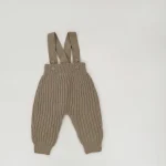 【66-100cm】 シンプルリブ サロペット - 画像 (12)