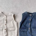 【65-90cm】 ポケット付き オールインワン - 画像 (10)