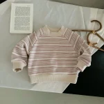 【80-140cm】 ボーダープル オーバー - 画像 (4)