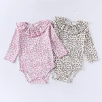 【66-90cm】 レオパード ロンパース - 画像 (4)