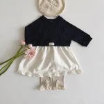 【73-120cm】いちごORノーカラー ワンピース - 画像 (4)