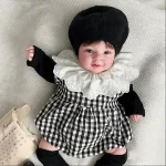 【66-90cm】 シンプル トップス or チェック ロンパース - 画像 (5)