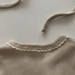 【66-90cm】ボンボン付き 花柄 オールインワン - 画像 (11)