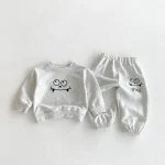 【80-130cm】 笑顔柄カジュアル セットアップ - 画像 (12)