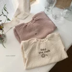 【66-100cm】 英字プリント リネン オールーインワン - 画像 (11)